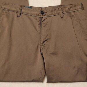 Perry Ellis Green Slim Fit Stretch Cotton Casual Pants 32x30
